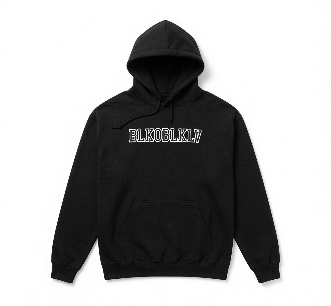 BLKOBLK Hoodie ( embroidery )
