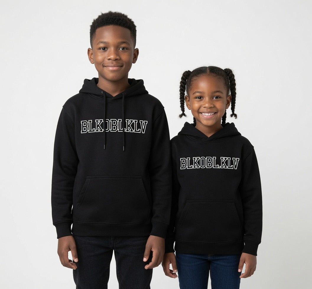 BLKOBLK Hoodie ( embroidery letters)