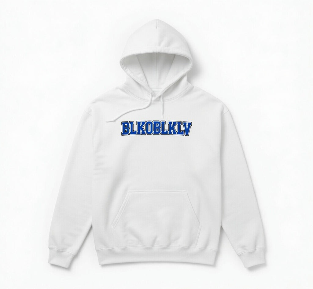 ( LIMITED ) White BLKOBLKLV Hoodie