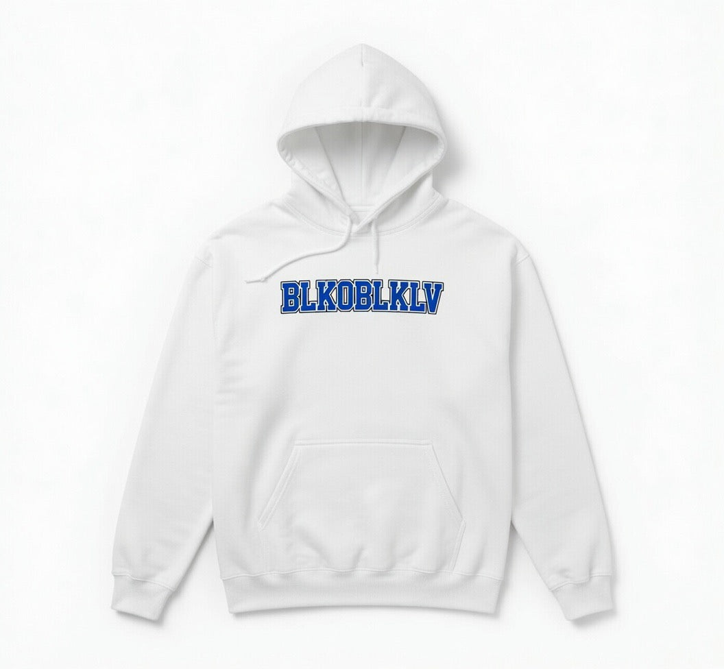( LIMITED ) White BLKOBLKLV Hoodie